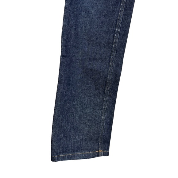 Everlane High Rise Straight Leg Rigid Dark Blue Wash Jeans Denim 30 30x32 - Picture 5 of 15